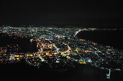札幌小樽函館パチパチ旅行記　函館山夜景
