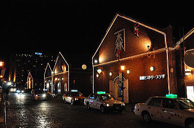 札幌小樽函館パチパチ旅行記　　赤レンガ倉庫